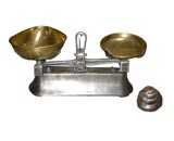 Antique Iron and Brass Scale
