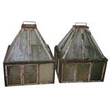 Antique Pair of Iron Cloushes