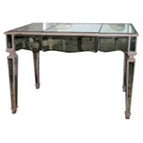 Circa 1950 Mirrored Vanity Table/Poudre Circa 1950 Mirrored Vanity Table/Poudre