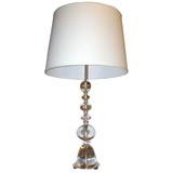 One Plexiglass Lamp by Ingo Maurer