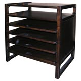 Retractable Shelf Side Table by Edward Wormley for Drexel