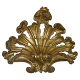 18th century Gilt Wood Cartouche