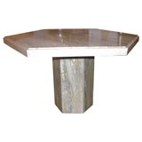 Travertine Dinette Table