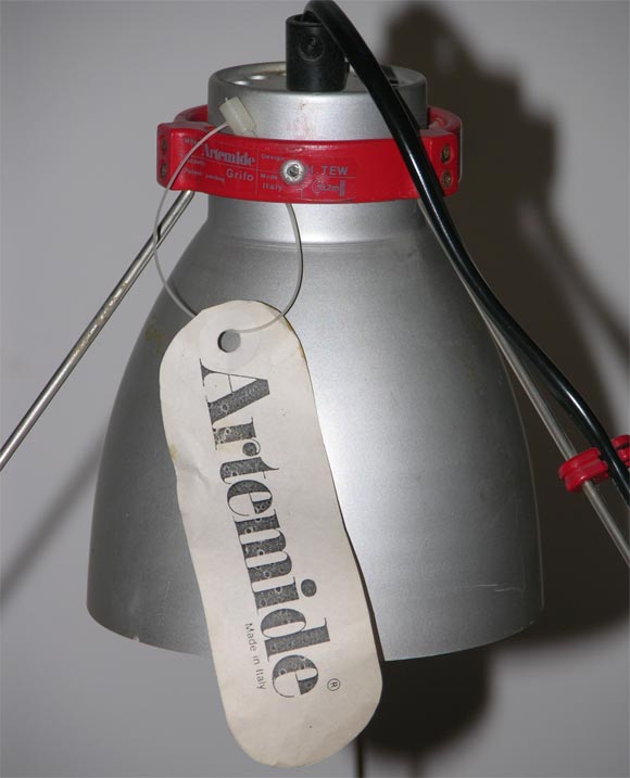 Mid-20th Century Pair of Grifo Lamps by H. Tew for Artemide