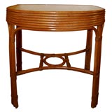 Rattan & Reed Console Table