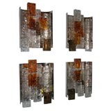 set of 4 veninni sconces