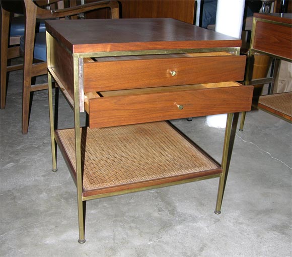 20th Century Pair of Paul McCobb bedside tables