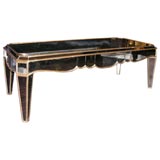 Gold Leaf Mirrored Coffee Table
