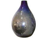 Blue Mercury Glass Vessel