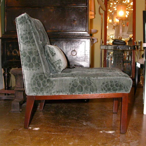 Mid-20th Century Pair of Edward Wormley Lounge Chairs