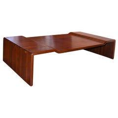 Solid sedua wood coffee table by Gerald McCabe