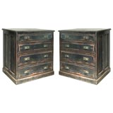 Pair of Painted Chests