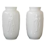 Pair of Royal Copenhagen Porcelain Vases