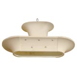 Art  Deco Plaster Ceiling Mounted Fixture