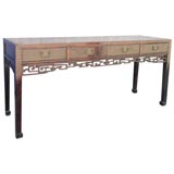 Antique 4 Drawer Writing Table