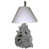 drift wood lamp
