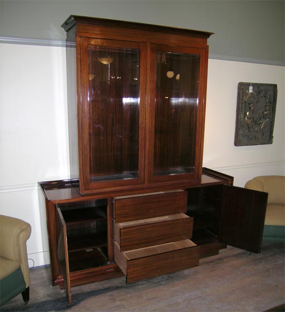 American sideboard with tall cabinet