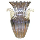 Large Murano lamp base or vase by Barovier