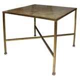 Shells top brass side table Shells top brass side table