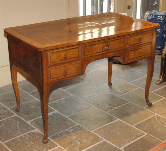 Italian kneehole desk