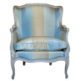 Vintage Bergere In Silver Leaf