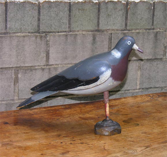 19th c. English Pigeon Decoy