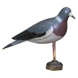 Antique 19th c. English Pigeon Decoy