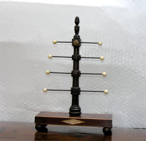 Early 19th c. English Presentation Bobbin Stand