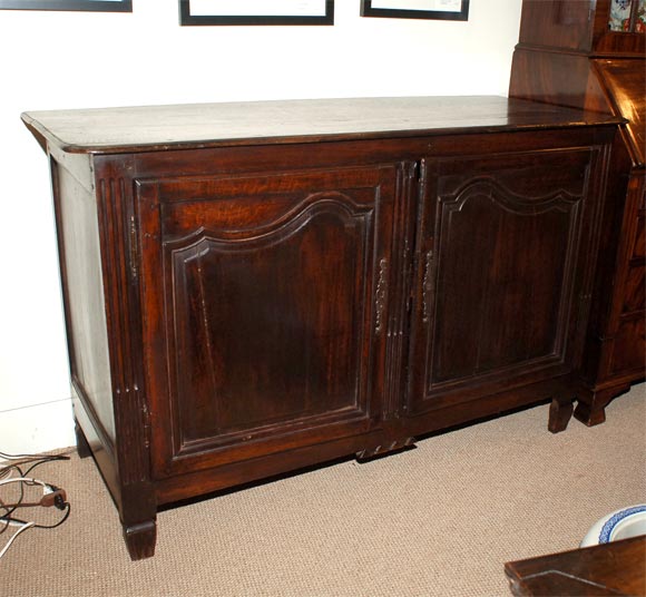 Late 18th century Louis XVI oak buffet.