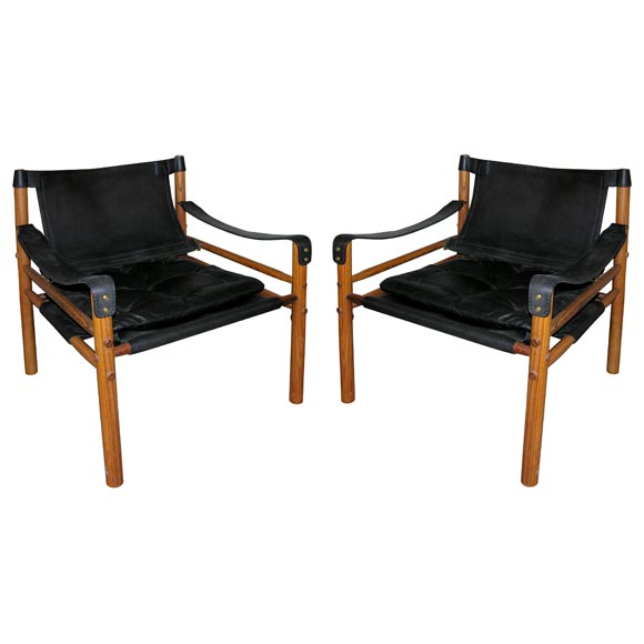 Superb Campaign Chairs by Arne Norrell