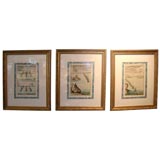 Antique French Naval Engravings