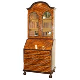Inlaid Drop Front Secretary