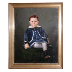 Over painted photograph Framed