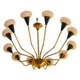 French Fifites Sputnik Chandelier