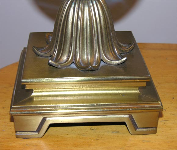 Elegant Blue Murano Glass table lamps