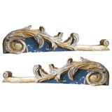 Pair carved fragments