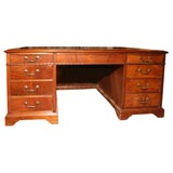 Leather Top Excecutive Desk