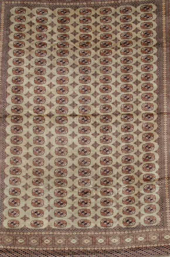 A finely woven rug in extreamly good condition.  Signed on lower right corner.