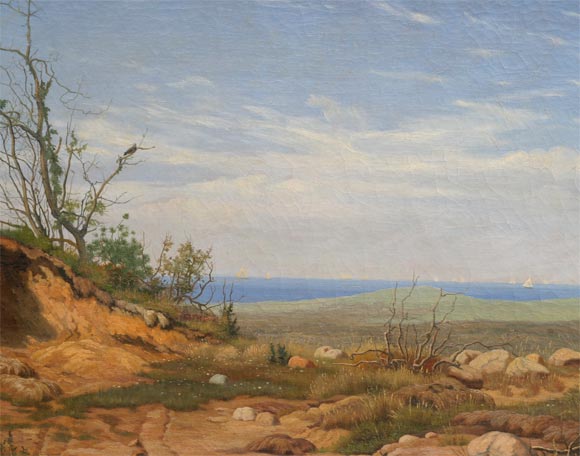 19th Century Sandbank on the Island of Aero by I. E. Carl Rasmussen