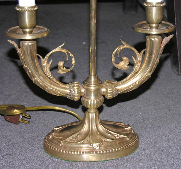 French Bouilotte Table Lamp In Bronze For Sale At 1stDibs