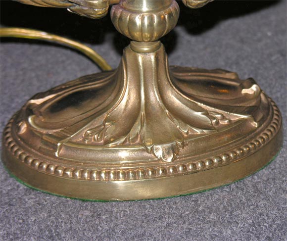 French Bouilotte Table Lamp In Bronze For Sale At 1stDibs
