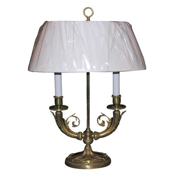 French Bouilotte Table Lamp In Bronze For Sale At 1stDibs