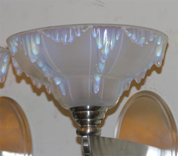 Mid-20th Century French Art Deco Wall Sconces For Sale