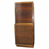 German Walnut Silverware Cabinet