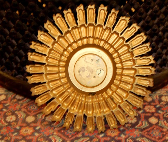 Mid-20th Century STARBURST CLOCK