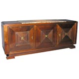 Fine Three Door Palissander Sideboard by Maxime Old