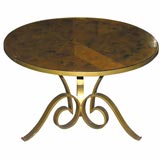 Round Eglomise Coffee Table
