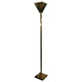 Pyramid Reflector Torchiere Lamp by Chapman