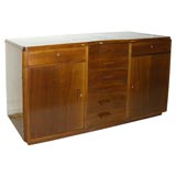 Walnut & Burl Wood (Inside) Server