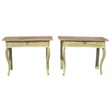 Pair of Swedish Pine Console Tables